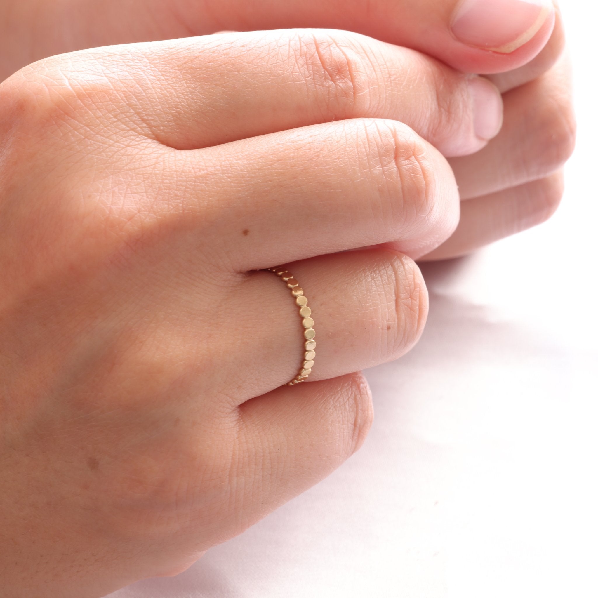 Beaded Ring - GoldandWillow
