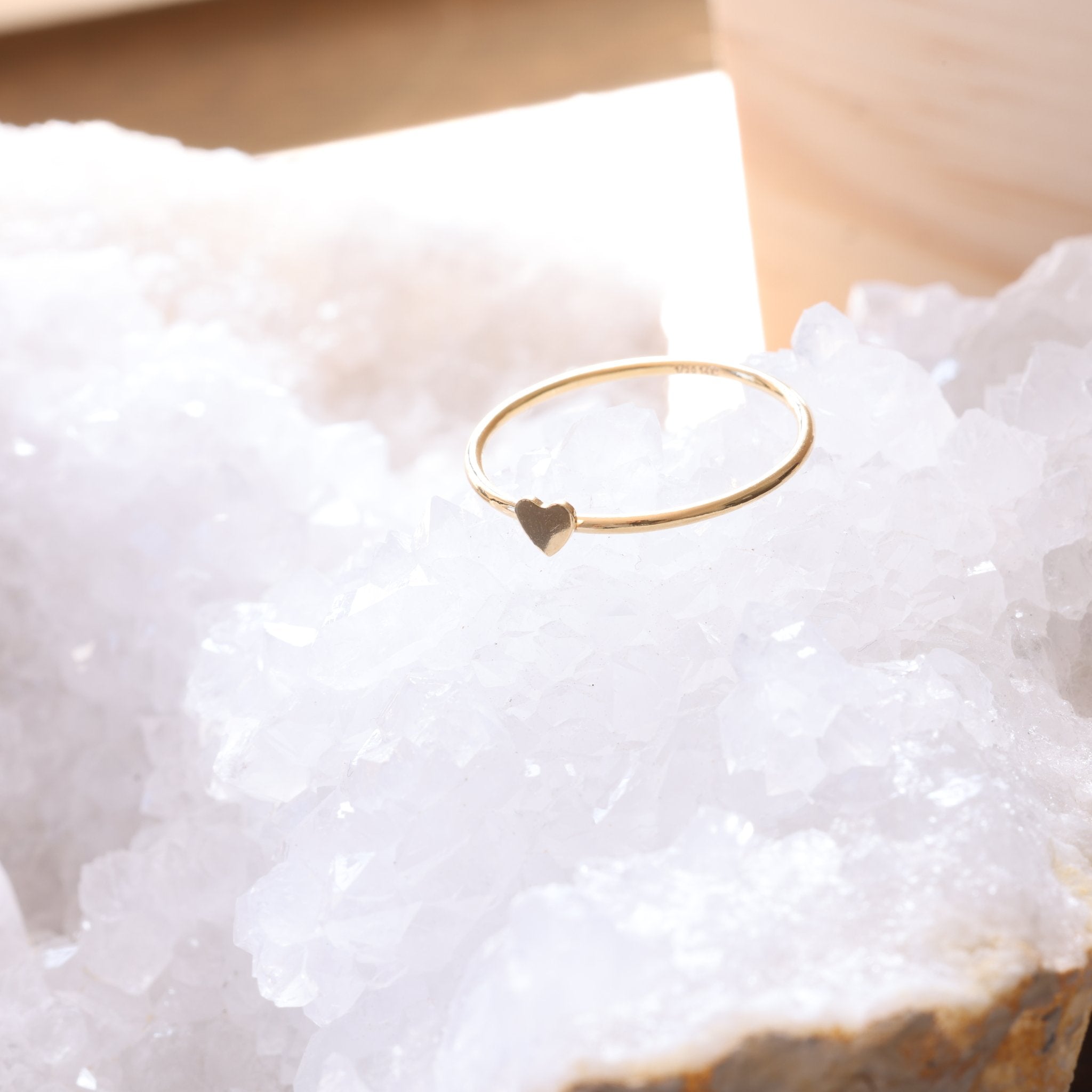 Heart Ring - GoldandWillow