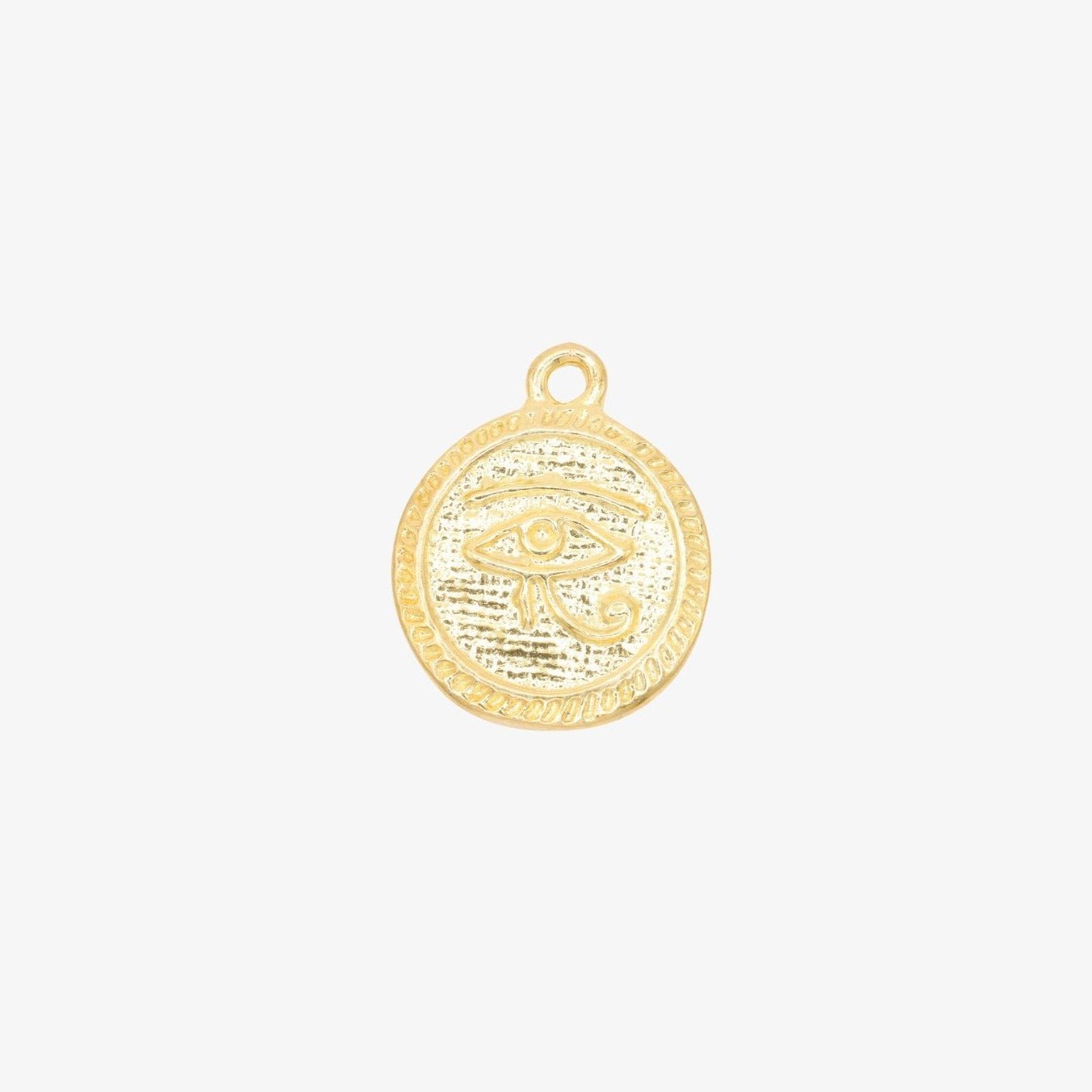 Eye of Horus Charm 14K Gold - GoldandWillow