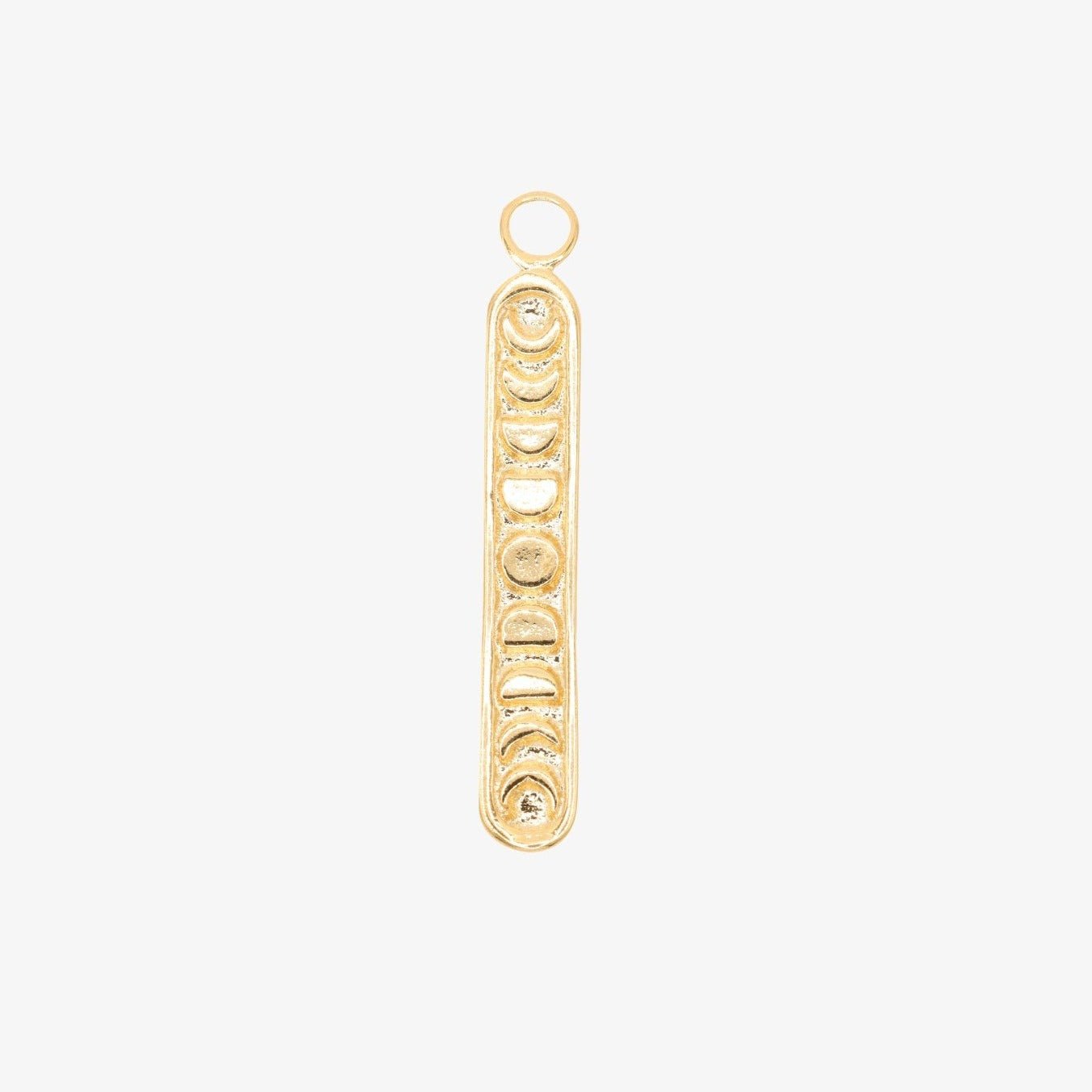 Moon Phase Bar Charm 14K Gold - GoldandWillow
