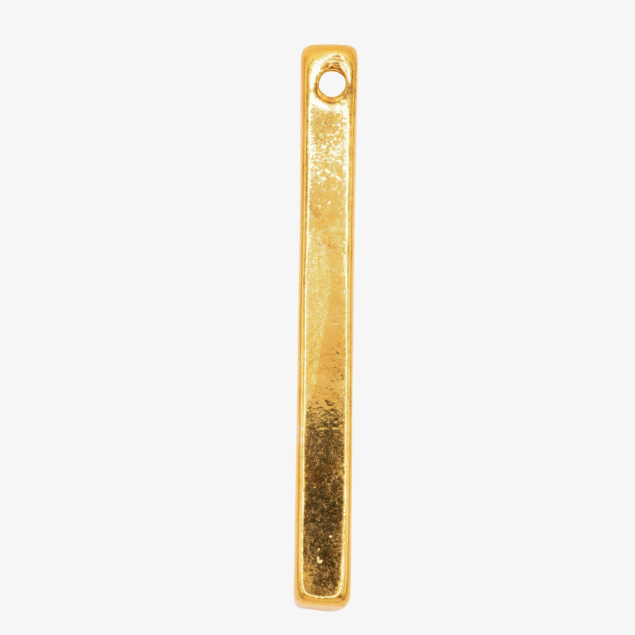 Rectangle Bar Drop 14K Gold - GoldandWillow