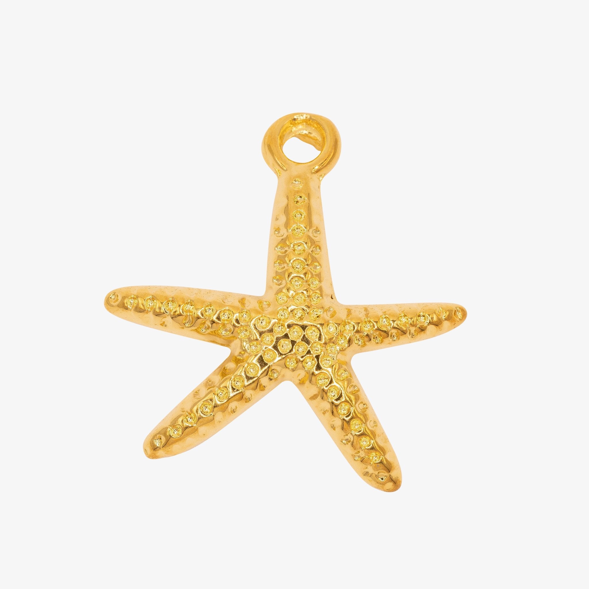 Starfish Charm 14K Gold - GoldandWillow