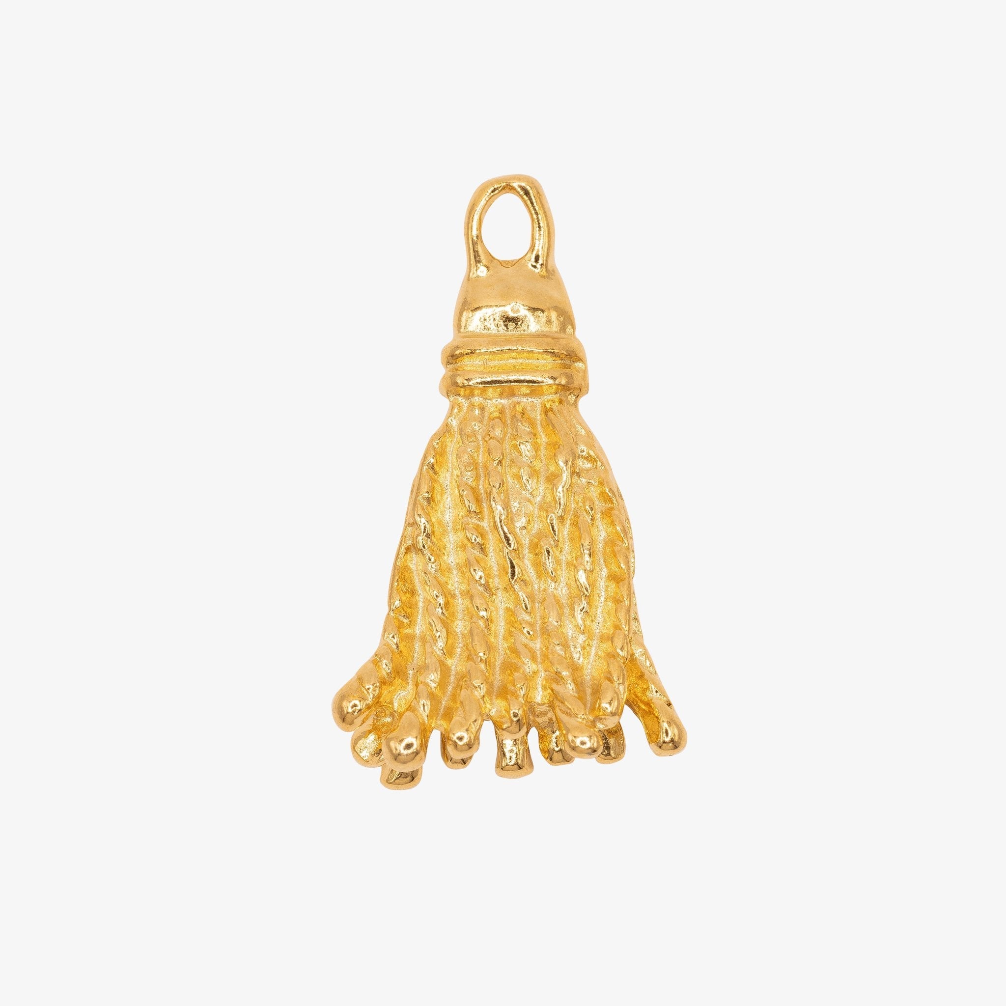 Tassel Charm 14K Gold - GoldandWillow