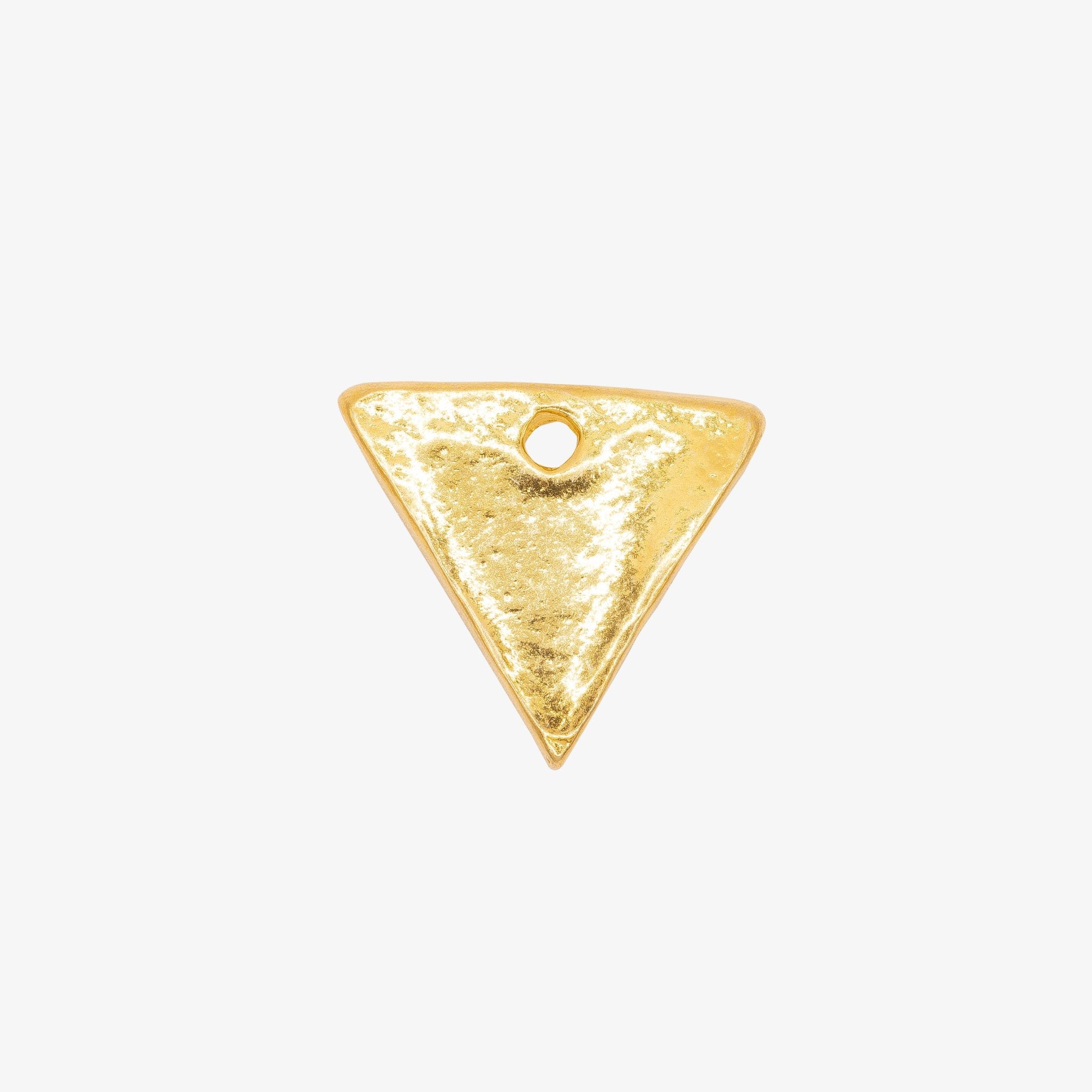 Triangle Charm 14K Gold - GoldandWillow