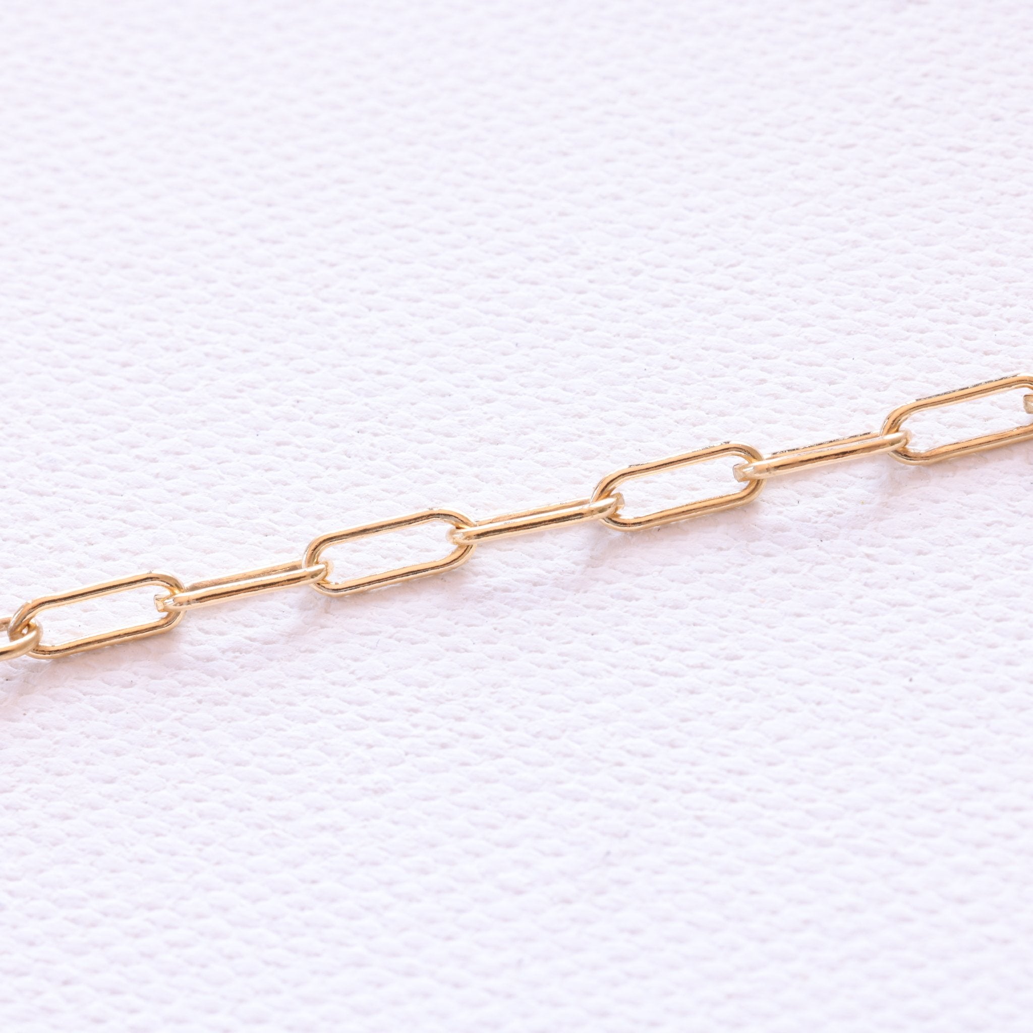 Gold Paperclip Bracelet - GoldandWillow