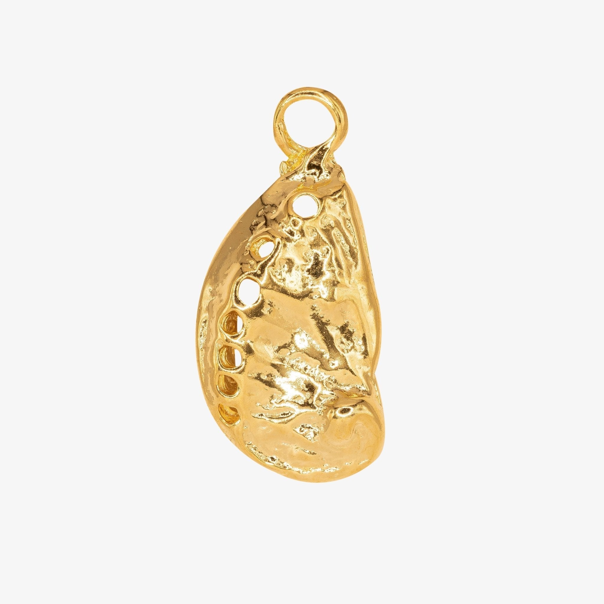 Abalone Shell Charm 14K Gold - GoldandWillow