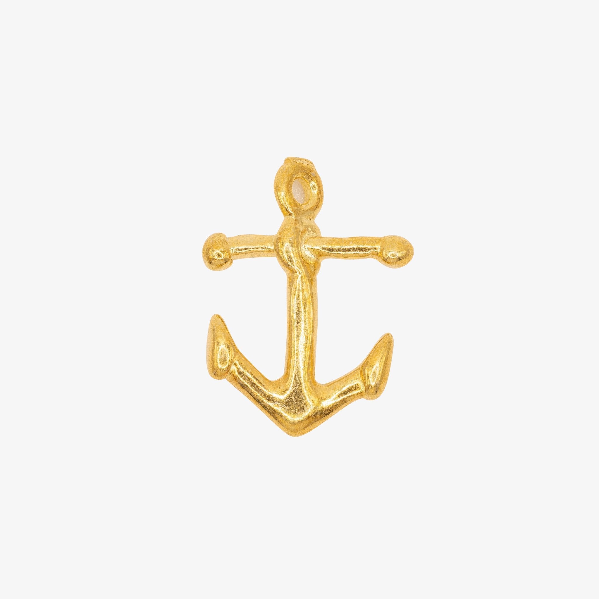 Anchor Charm 14K Charm - GoldandWillow