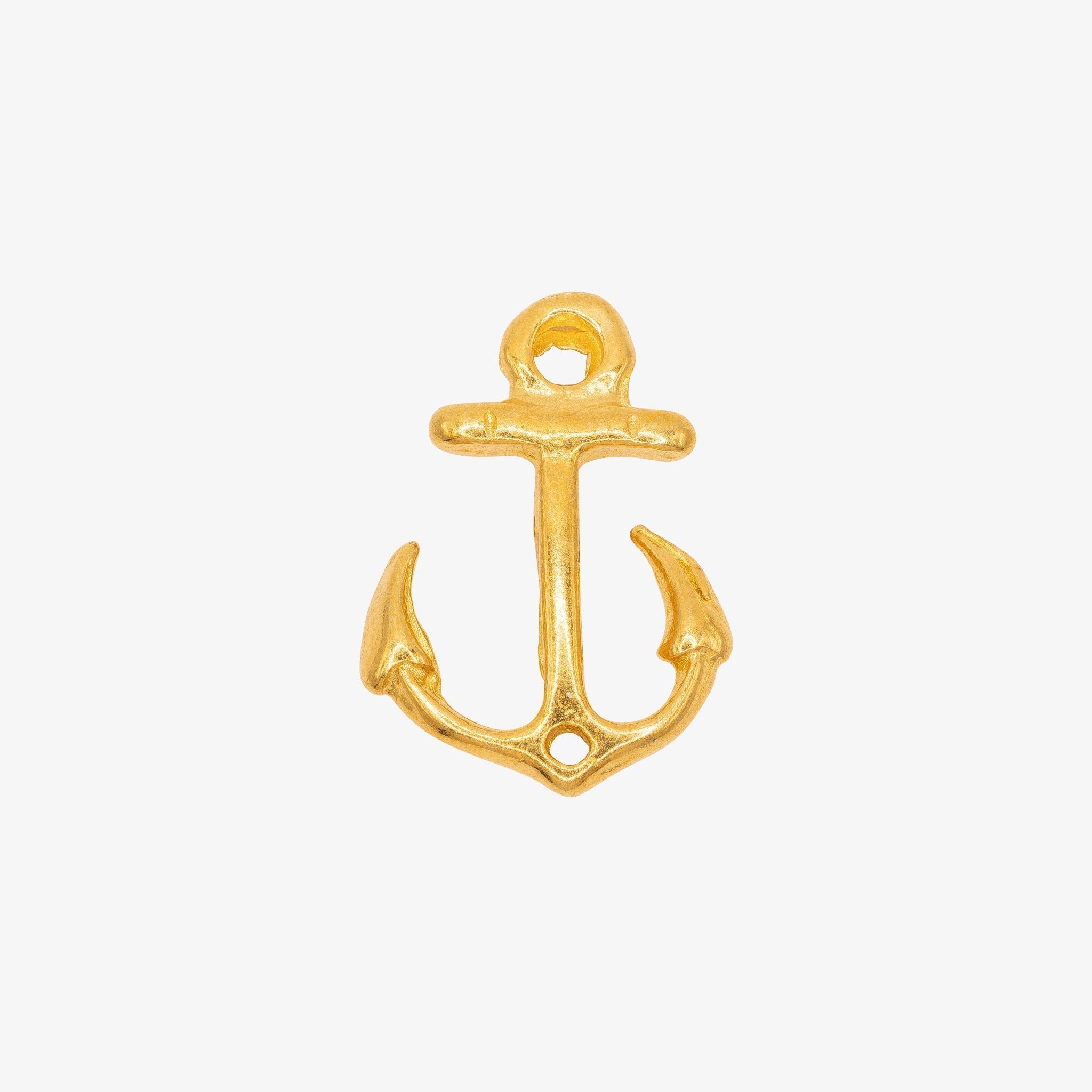 Anchor Charm 14K Gold - GoldandWillow
