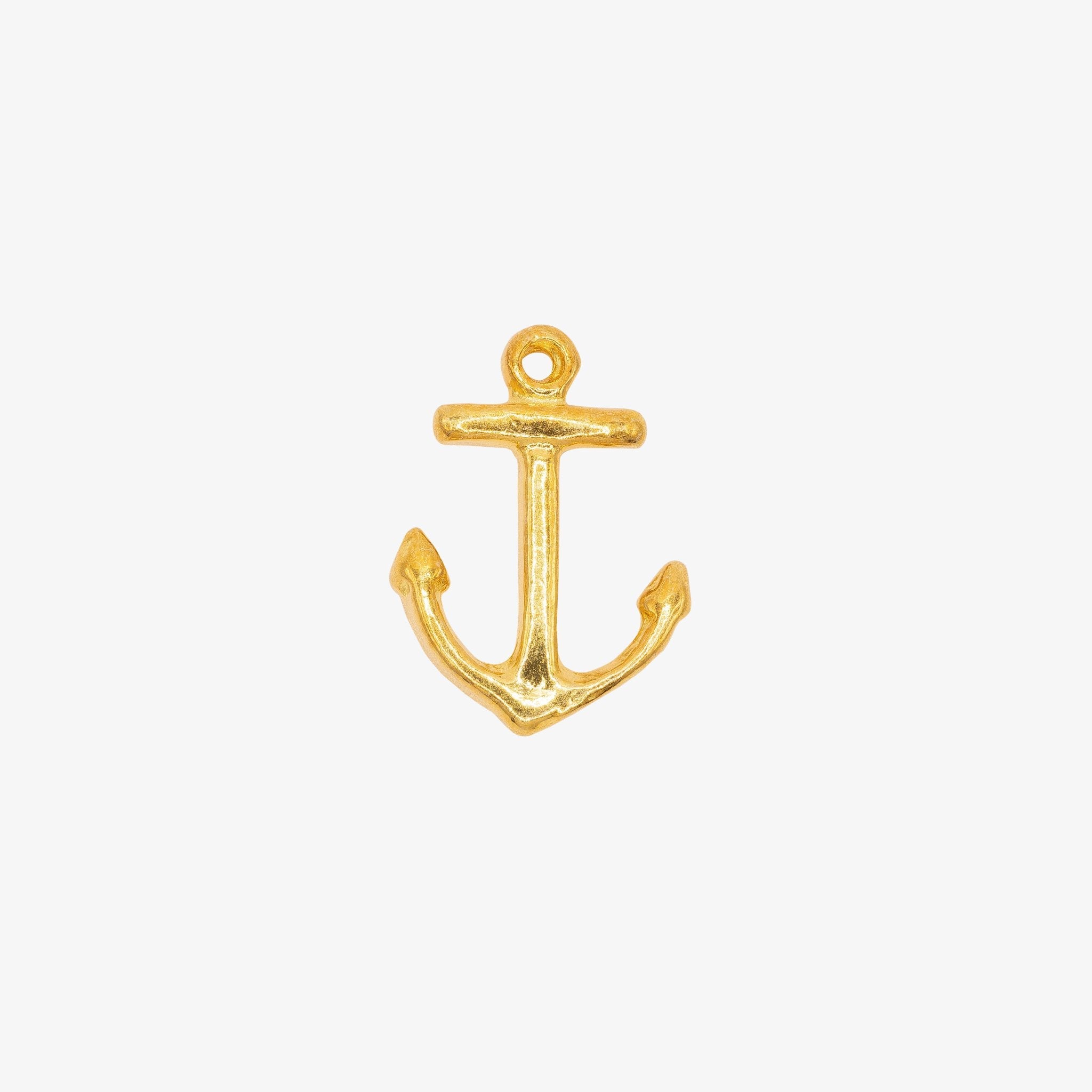 Anchor Charm 14K Gold - GoldandWillow