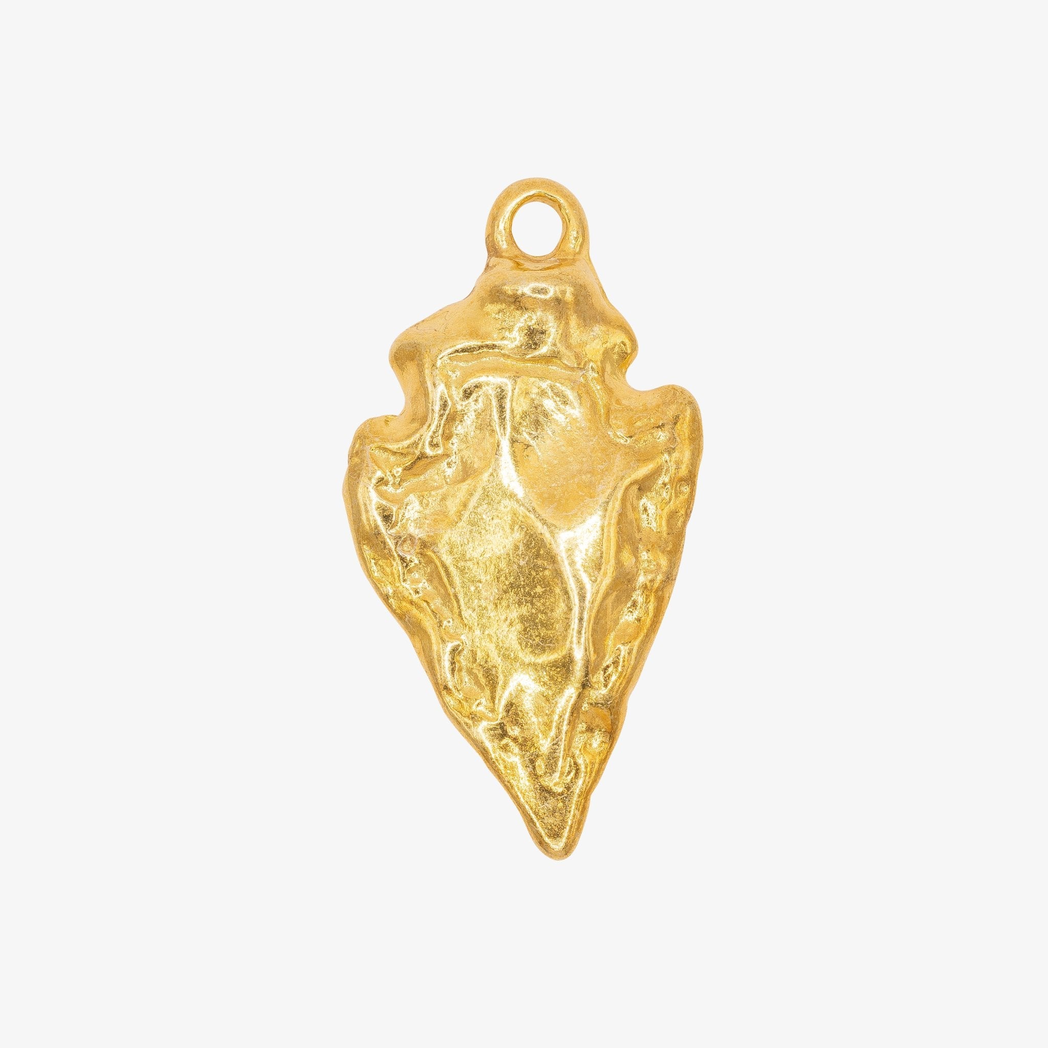 Arrowhead Charm 14K Gold - GoldandWillow