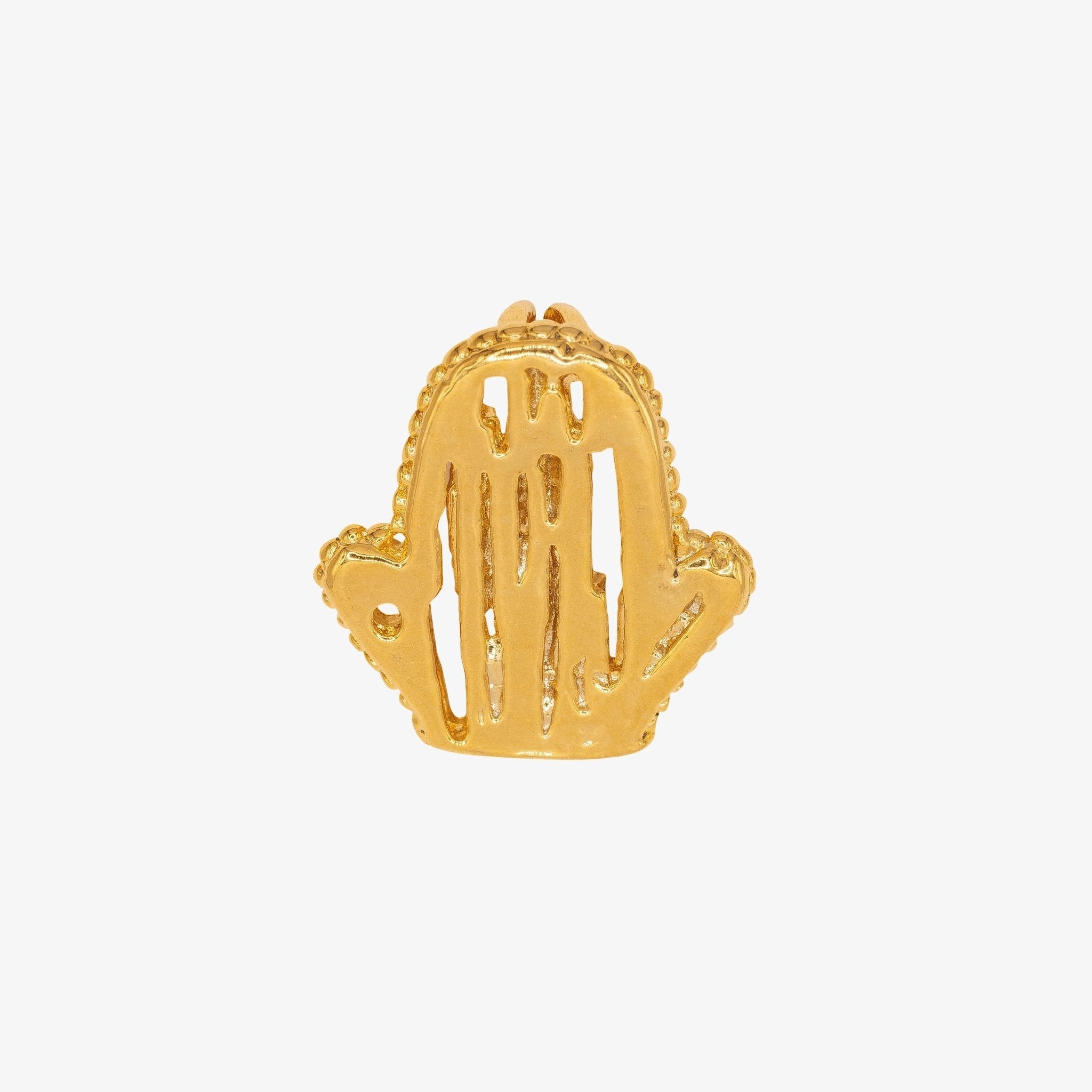 Cactus Charm 14K Gold - GoldandWillow