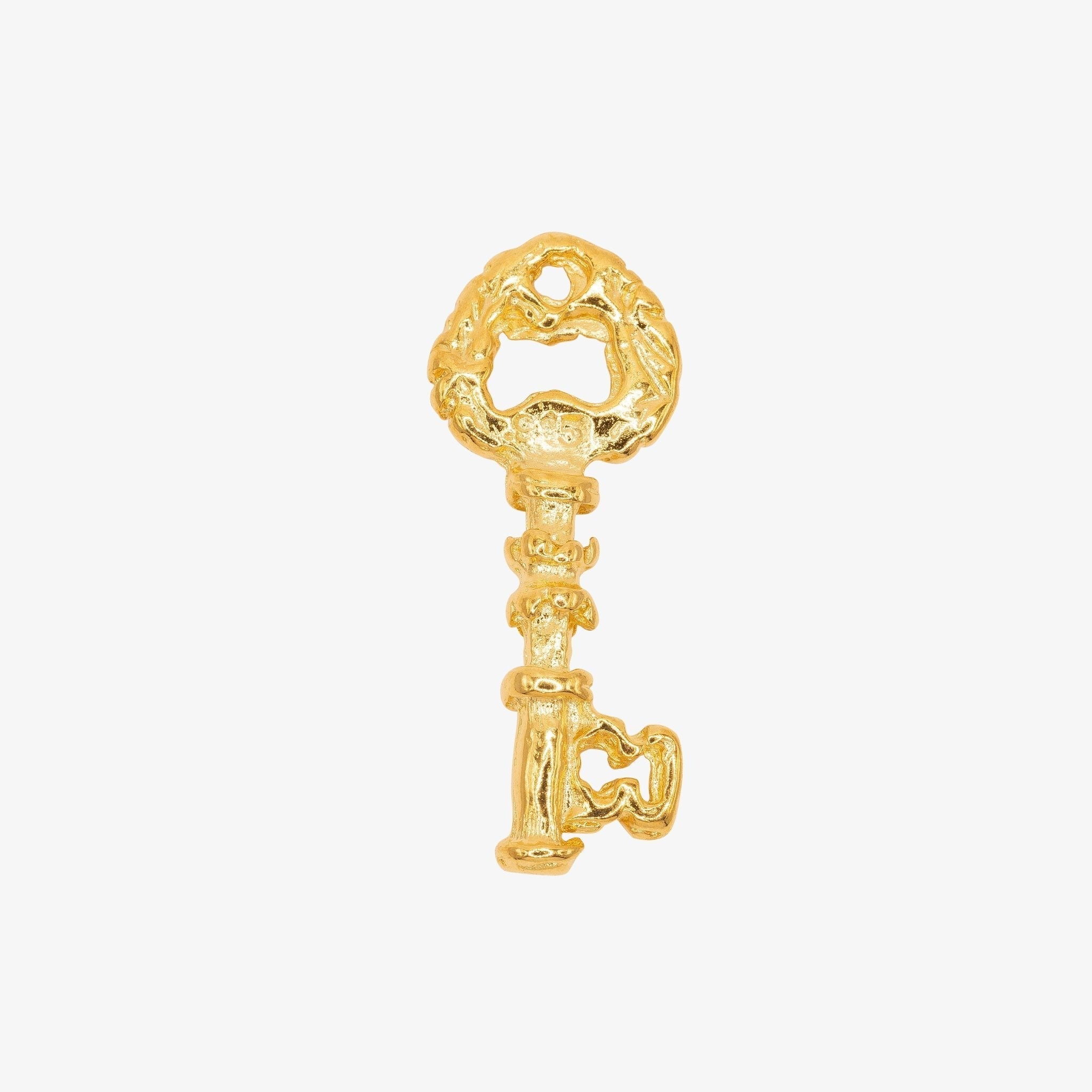 Key Charm 14K Gold - GoldandWillow
