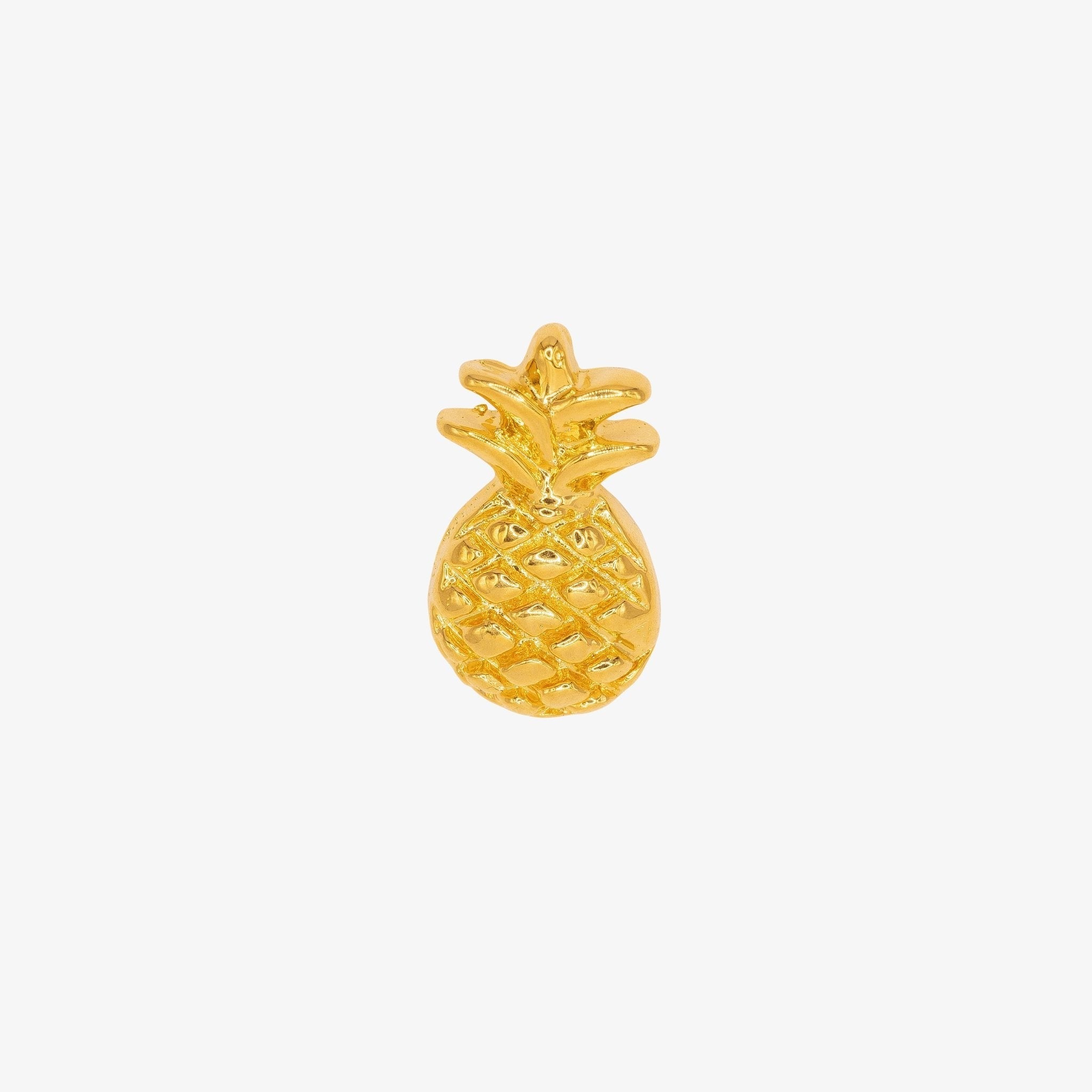 Pineapple Charm 14K Gold - GoldandWillow