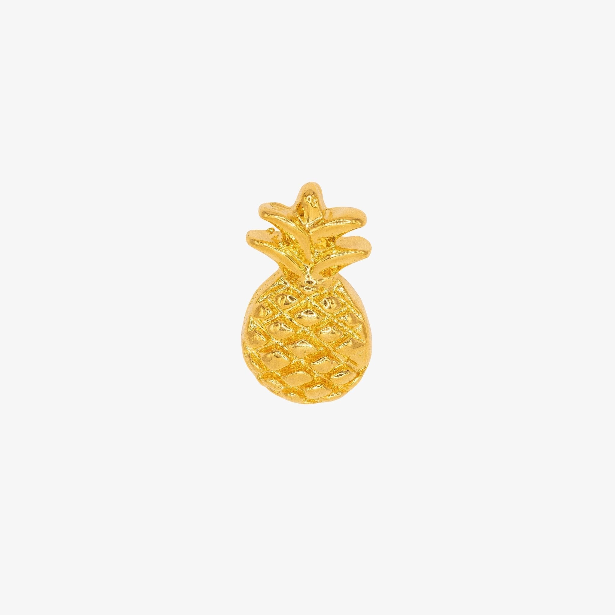 Pineapple Charm 14K Gold - GoldandWillow