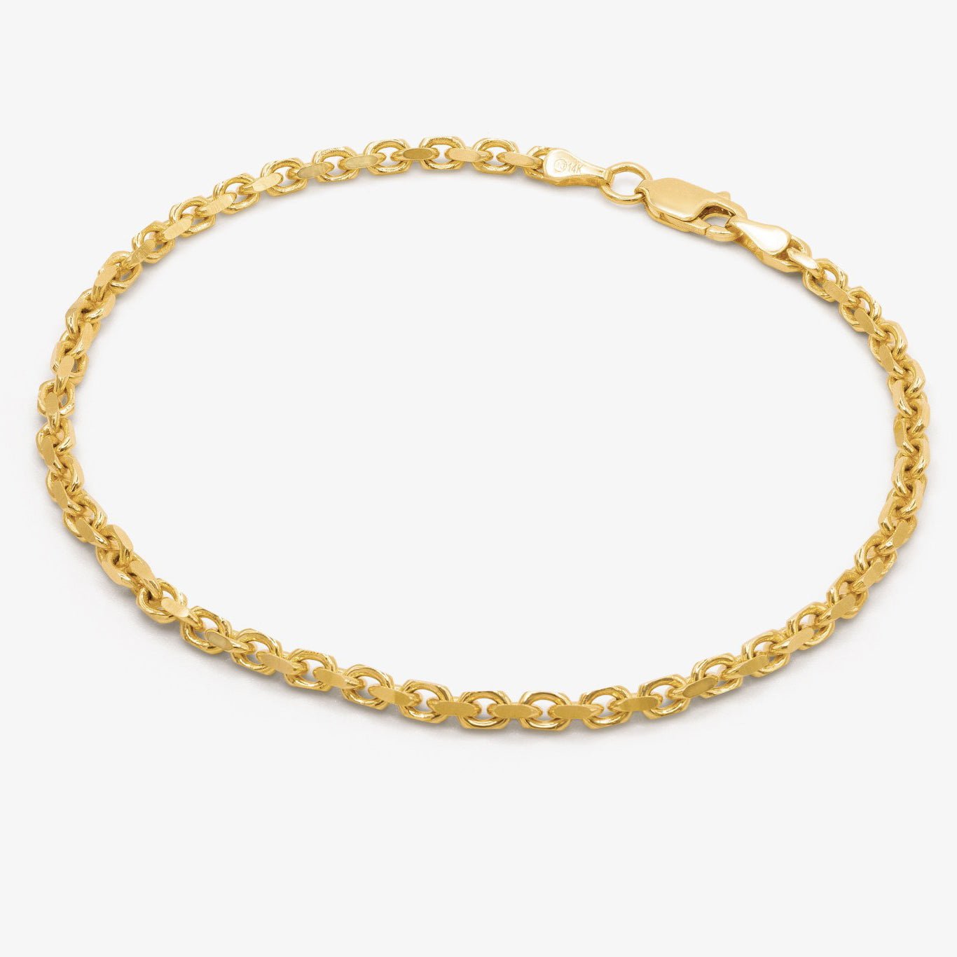 Sailor Cable Chain Bracelet 14K Gold - GoldandWillow