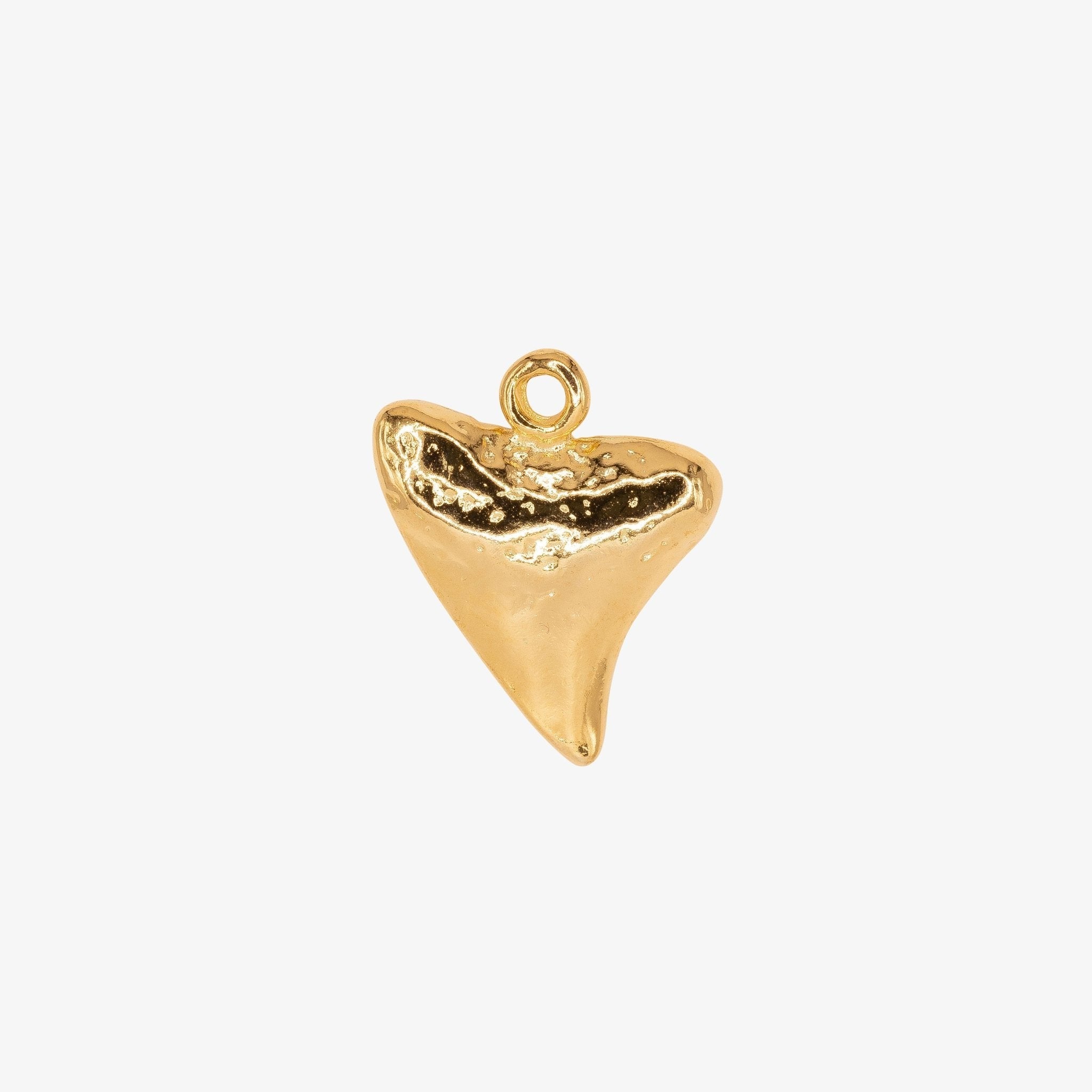 Shark Tooth Charm 14K Gold - GoldandWillow