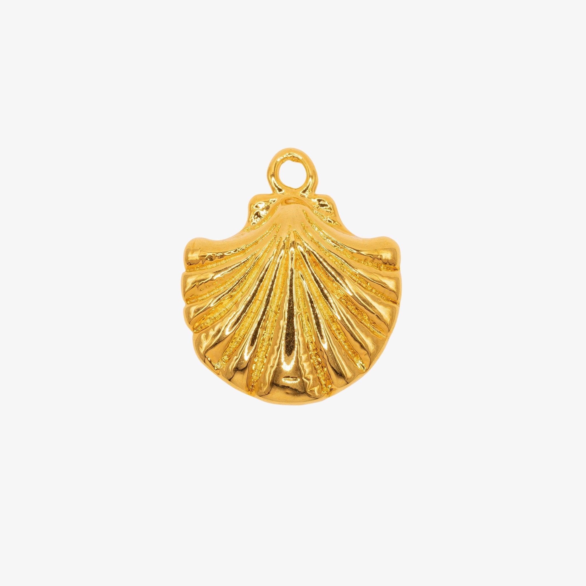 Shell Charm 14K Gold - GoldandWillow