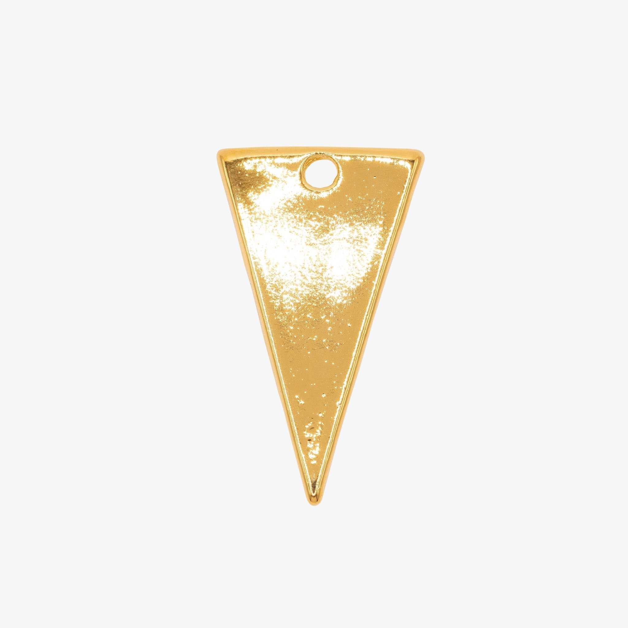 Triangle Charm 14K Gold - GoldandWillow