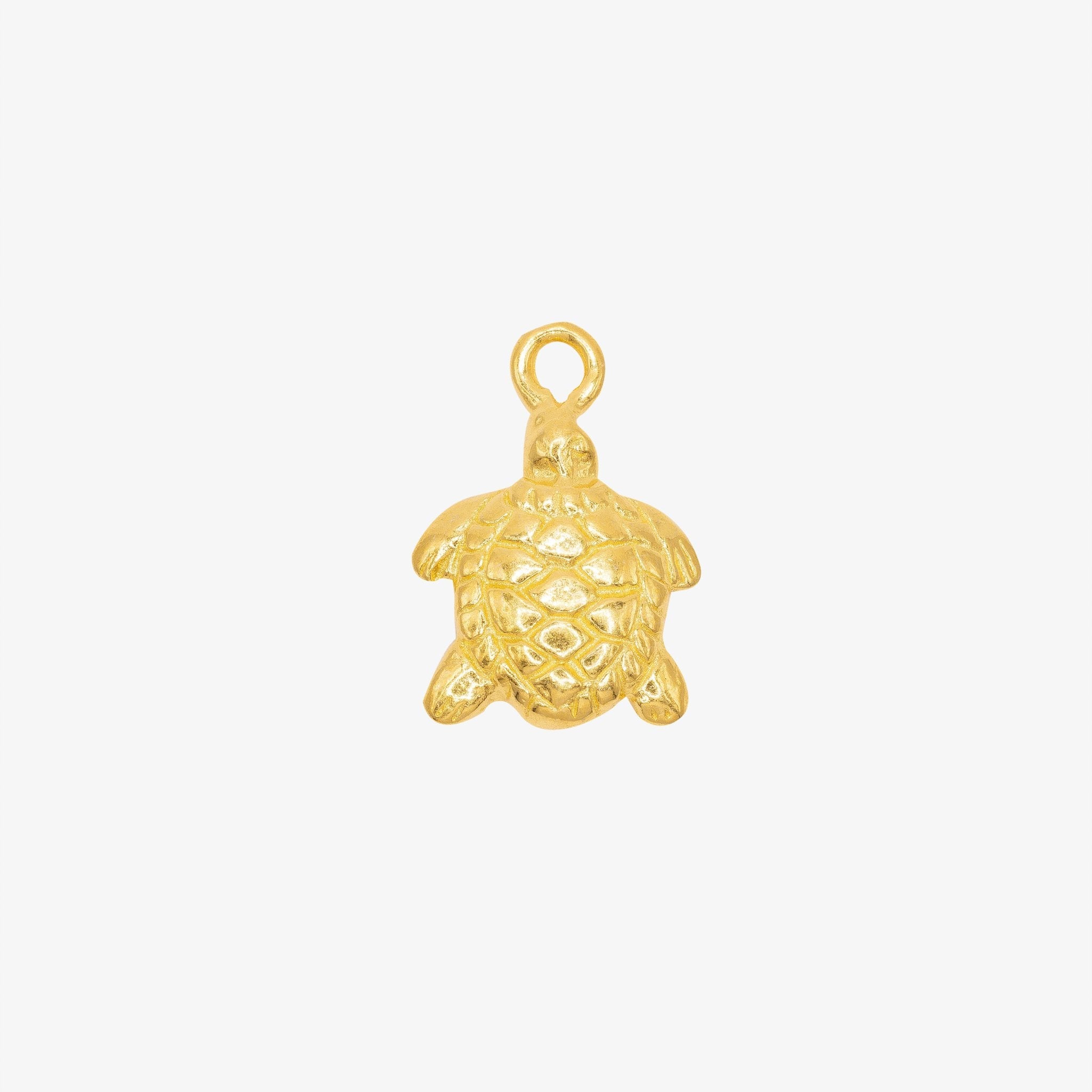 Turtle Charm 14K Gold - GoldandWillow